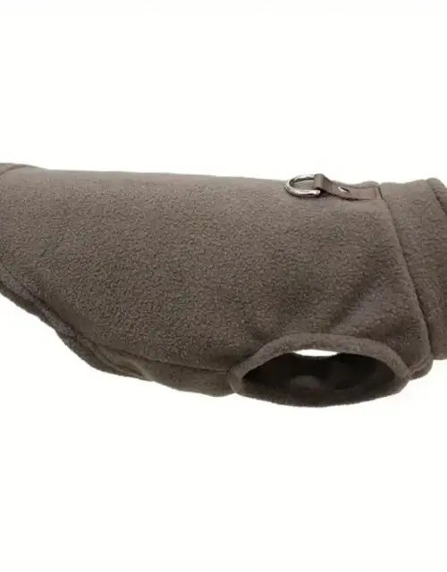 Ultra-Soft Cozy Winter Fleece Dog Jacket - Snug-fit & Fashionable for Small Dogs, Warm Comfortable Pet Clothing, Winter Fleece - Brown Small