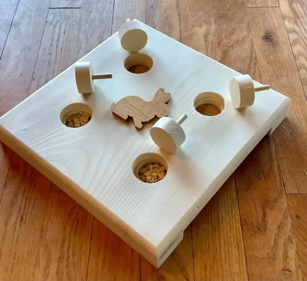 Pet hide-a-treat activity puzzle forage toy - Image 2