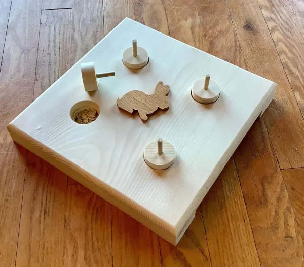 Pet hide-a-treat activity puzzle forage toy
